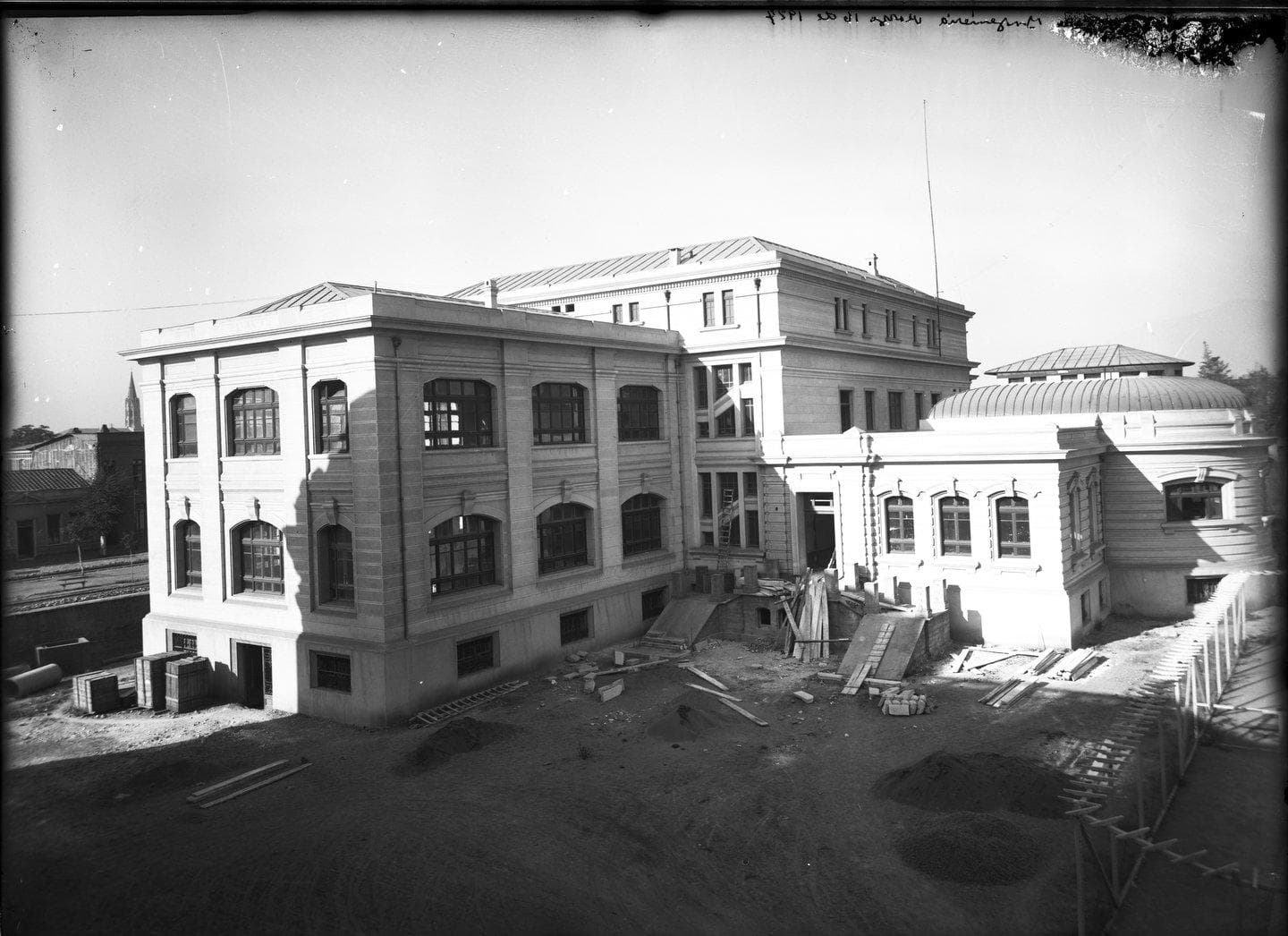 Construcción Universidad de Chile en 1969