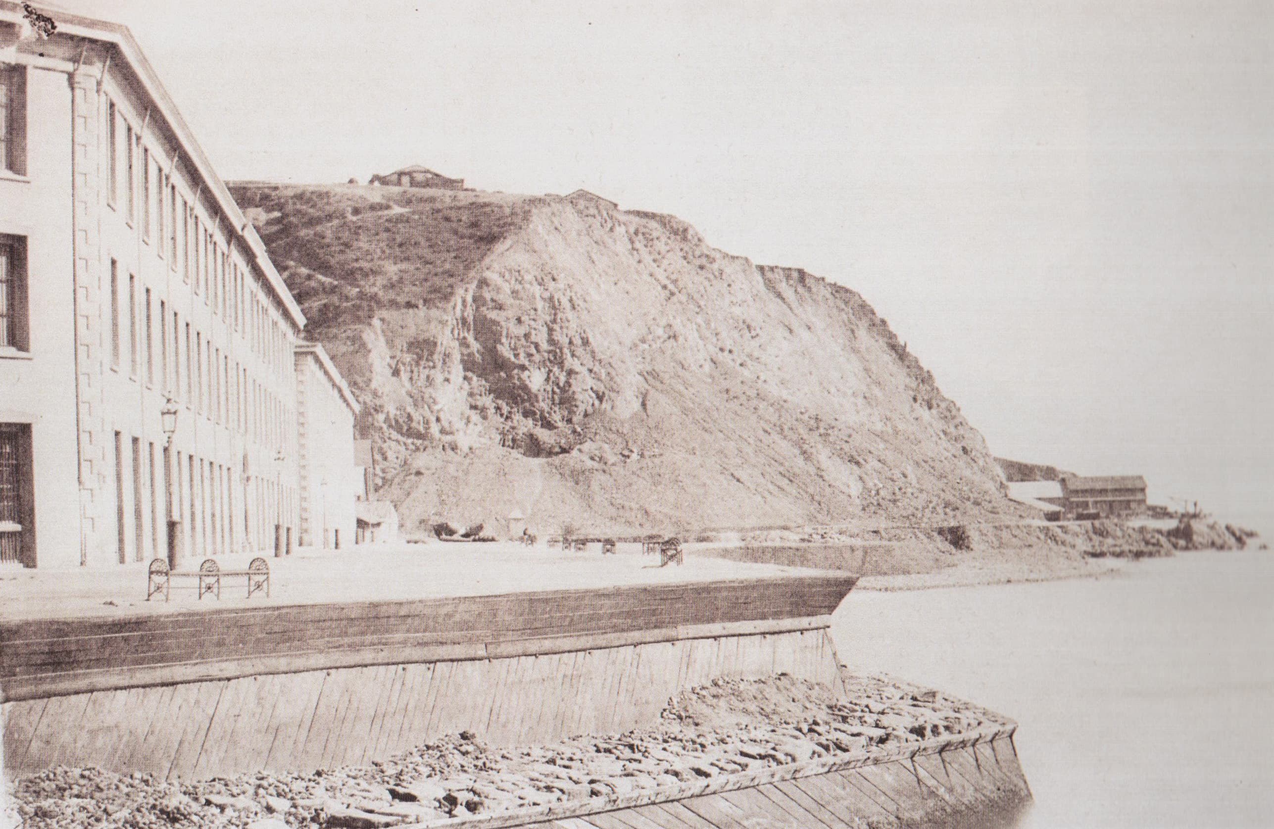 Almacenes Fiscales de Valparaiso año 1864