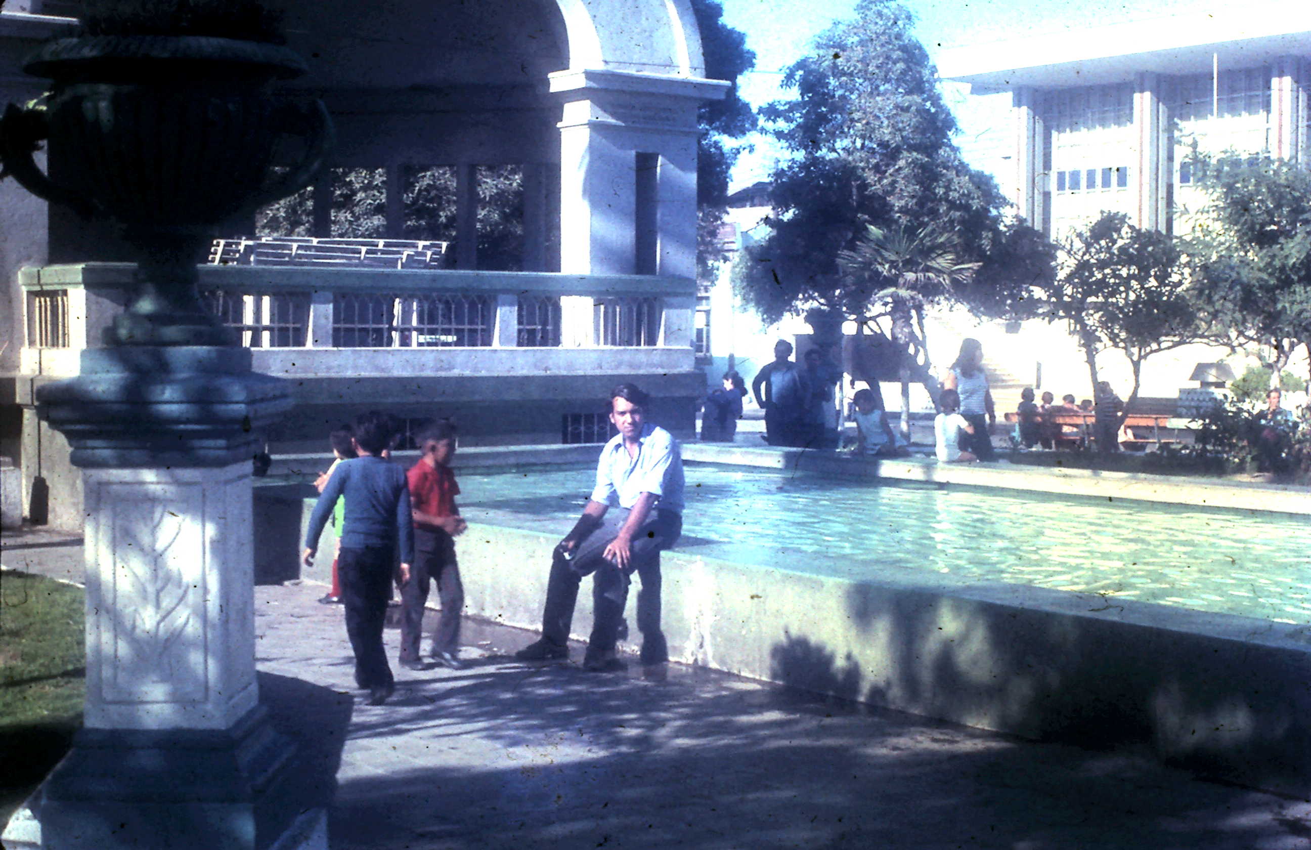 Plaza de Coquimbo en 1972