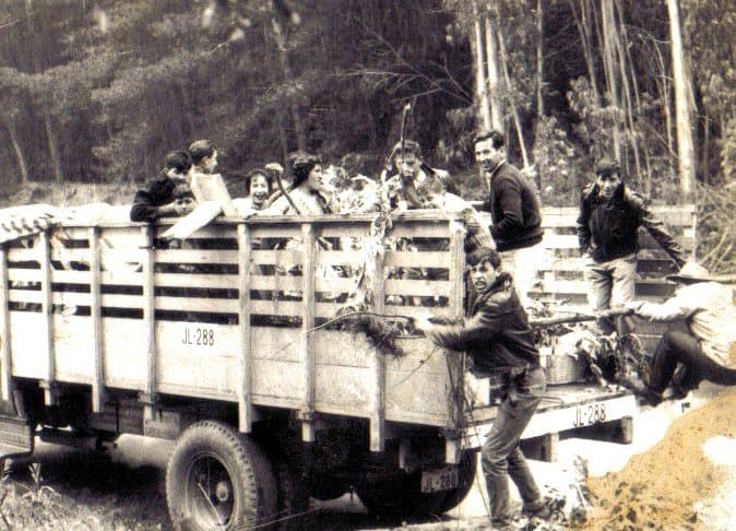 Paseo en camión en 1963