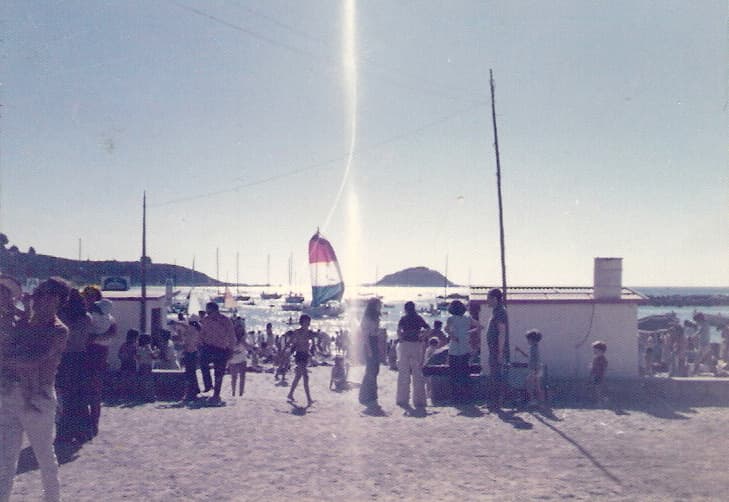 Algarrobo en 1974