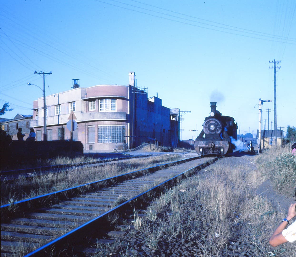 Estación de Temuco en 1978