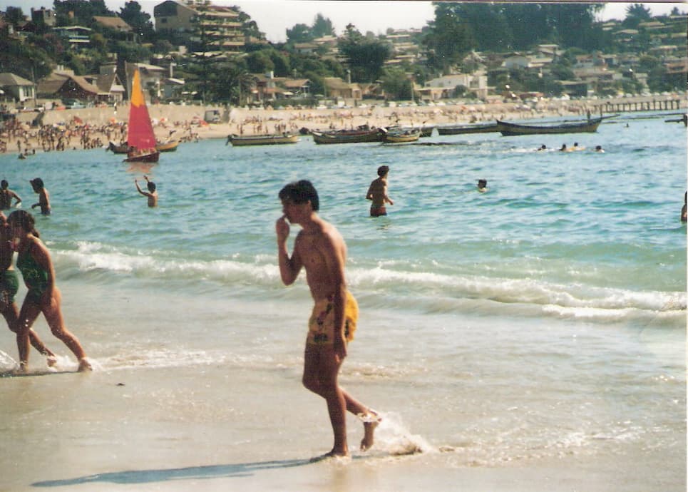 Algarrobo en 1987