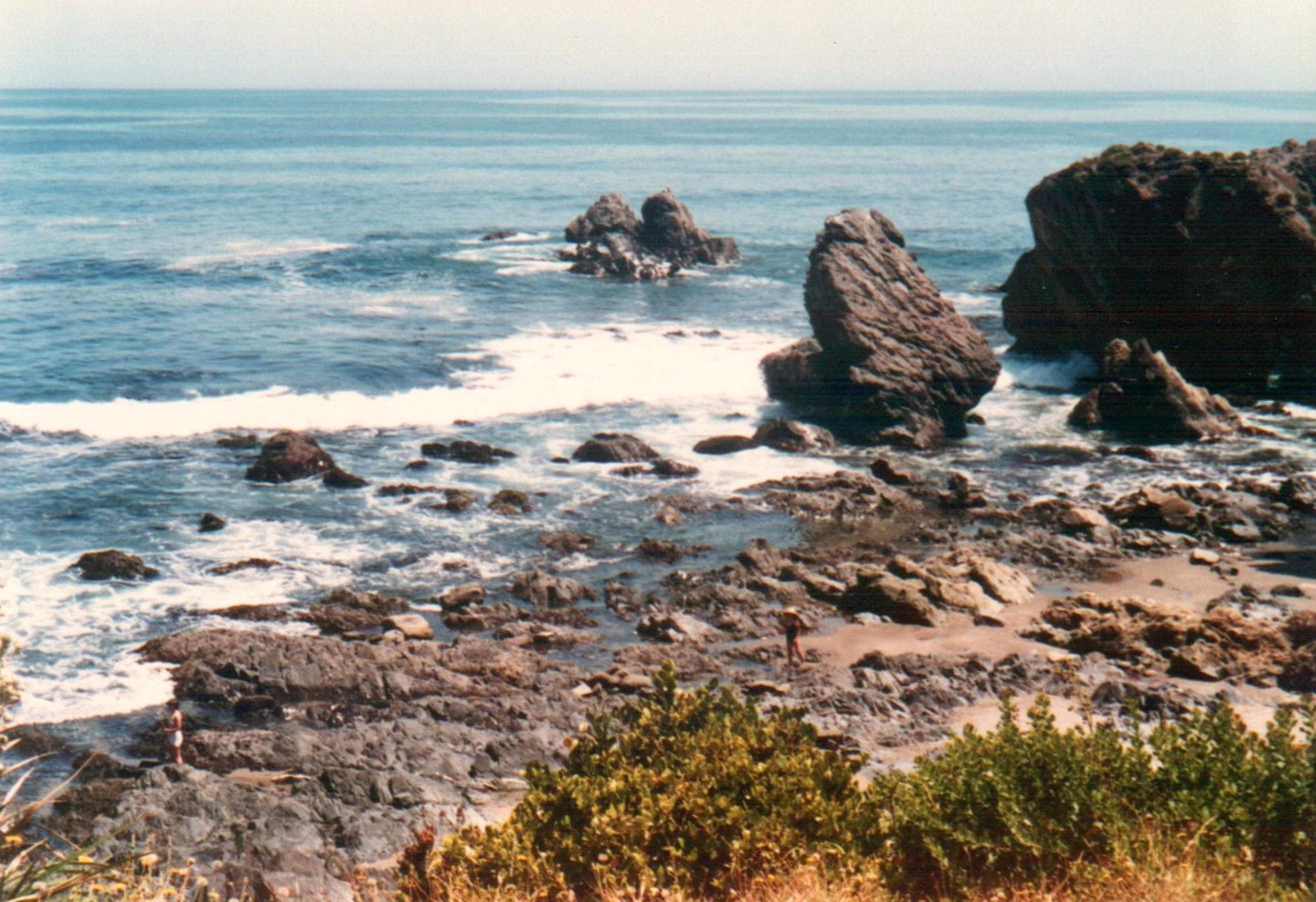 Playa Coliumo en 1984