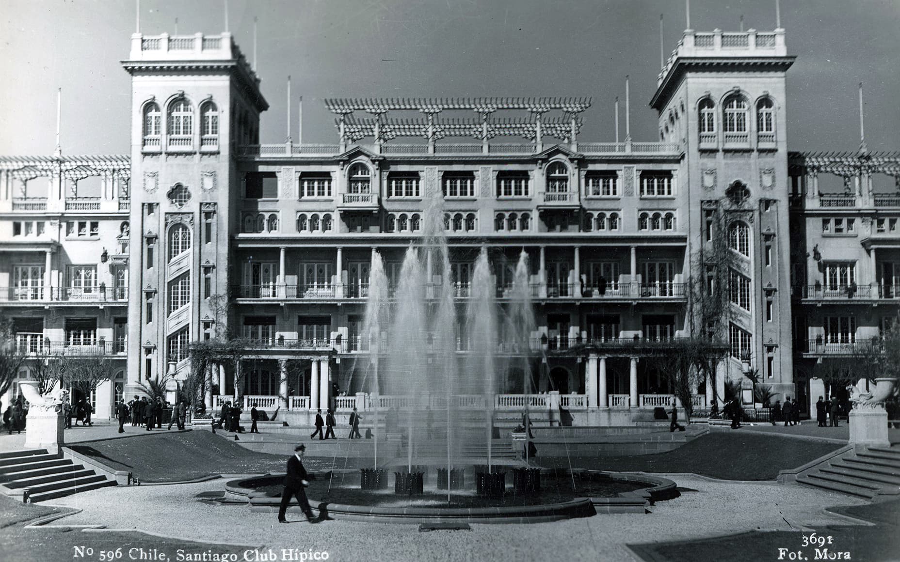 Club Hípico de Santiago en los 40s