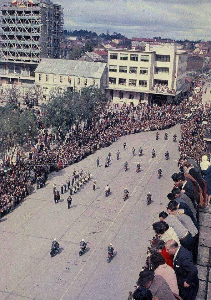 Desfile cuarto centenario, Osorno en 1958