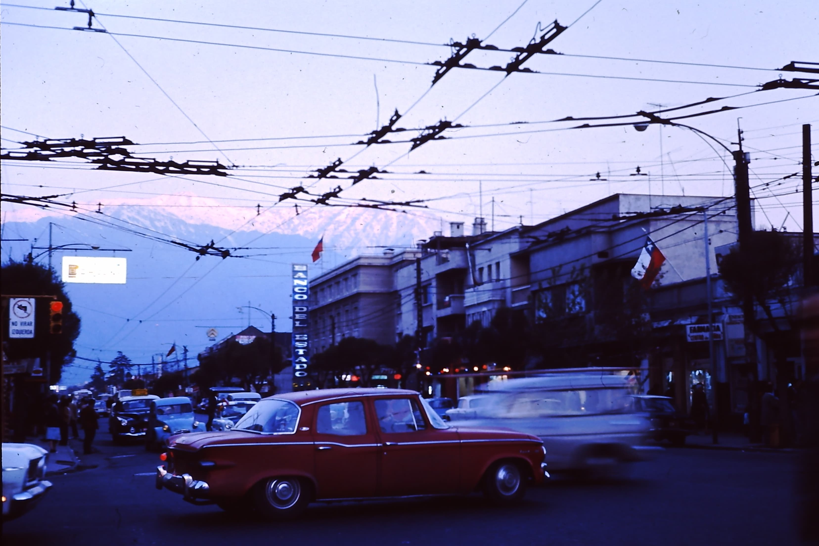 Avenida Irarrázaval en los 70s