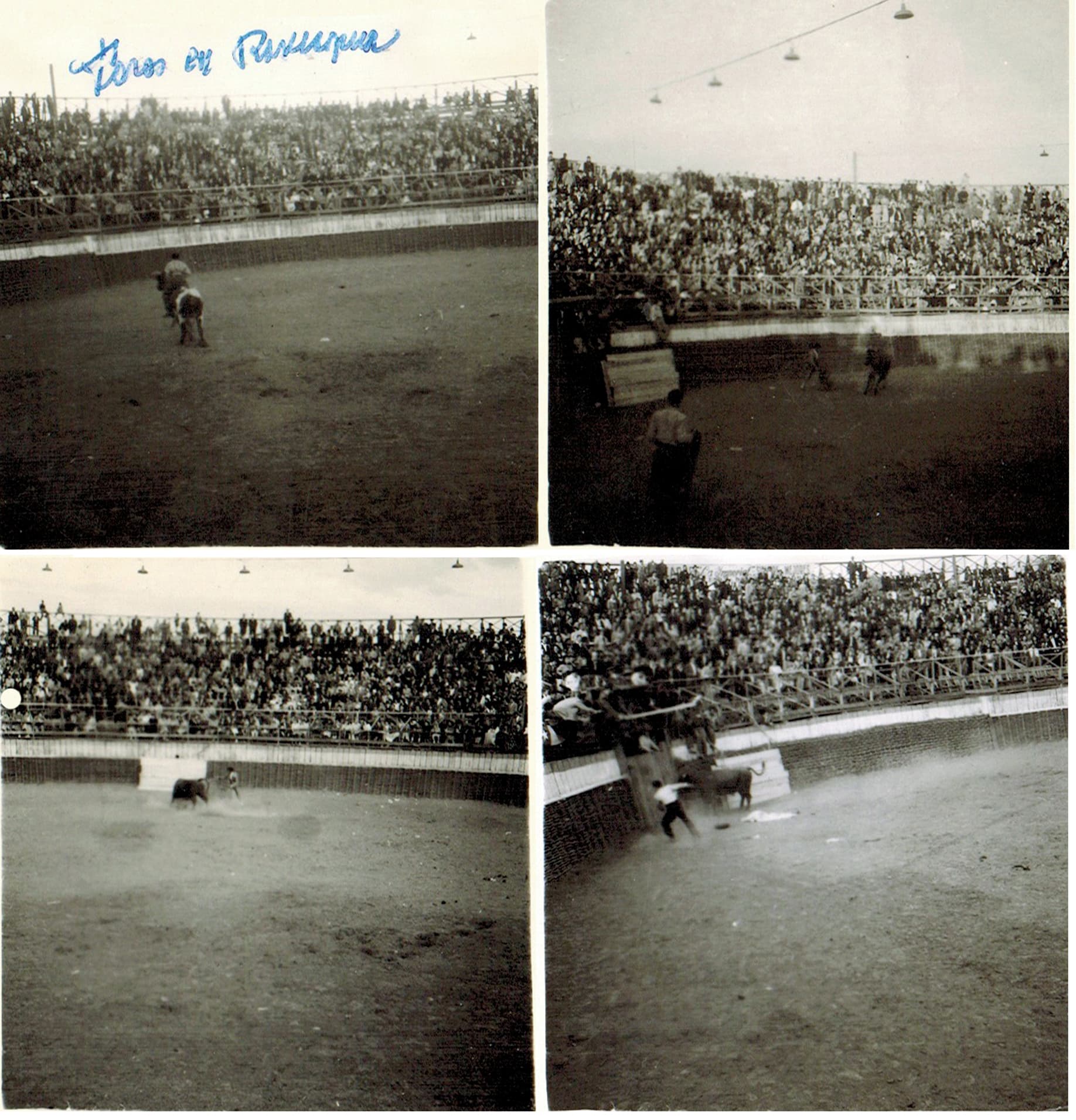 Corridas de toros en Rancagua, 1945