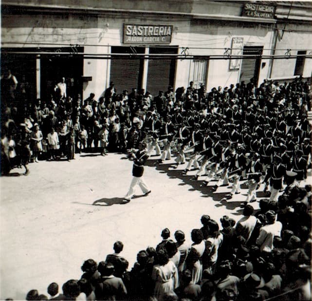 Desfile conmemorativo del Desastre de Rancagua, 1945
