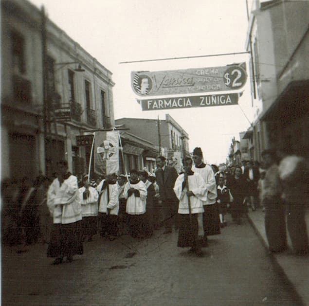 Virgen del Carmen en Rancagua, 1945