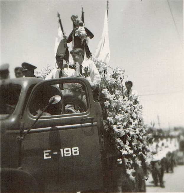 Virgen del Carmen en Rancagua, 1945