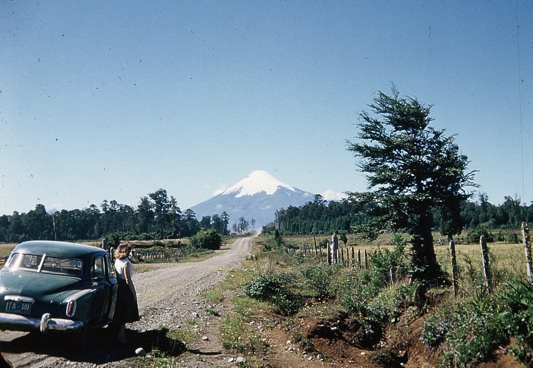 Camino a Las Cascadas, Llanquihue en 1953