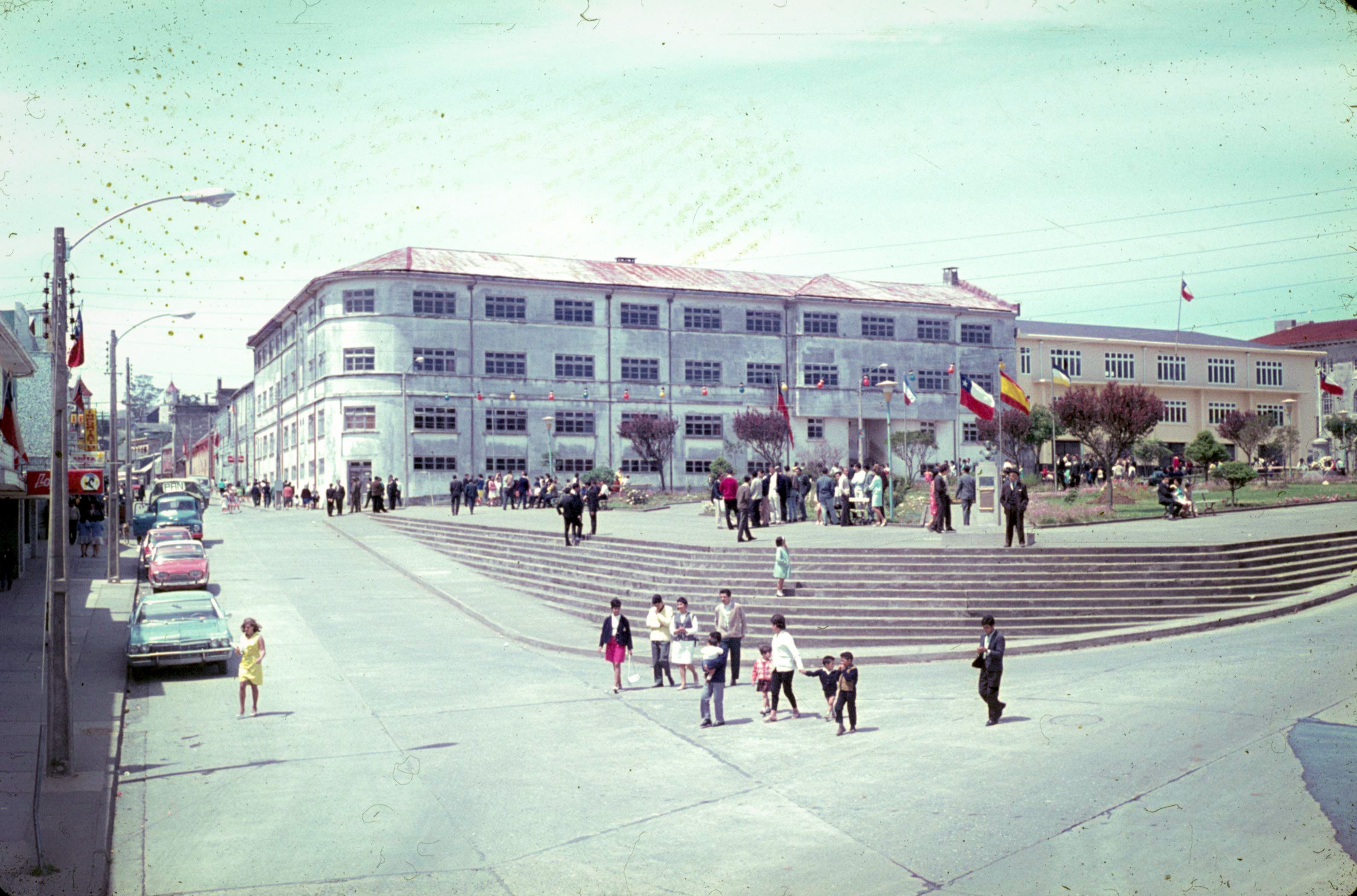 Plaza de Armas de Ancud, 1967