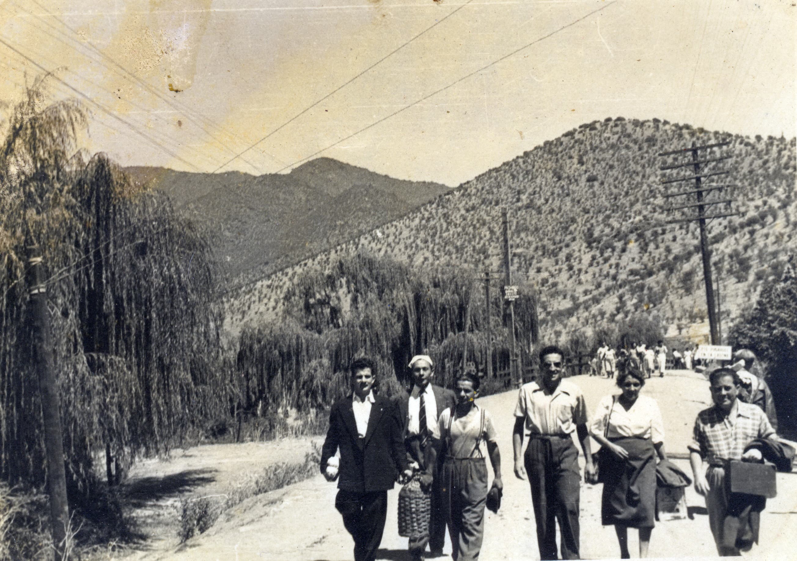 Paseo a Lo Aguirre, Pudahuel en 1950