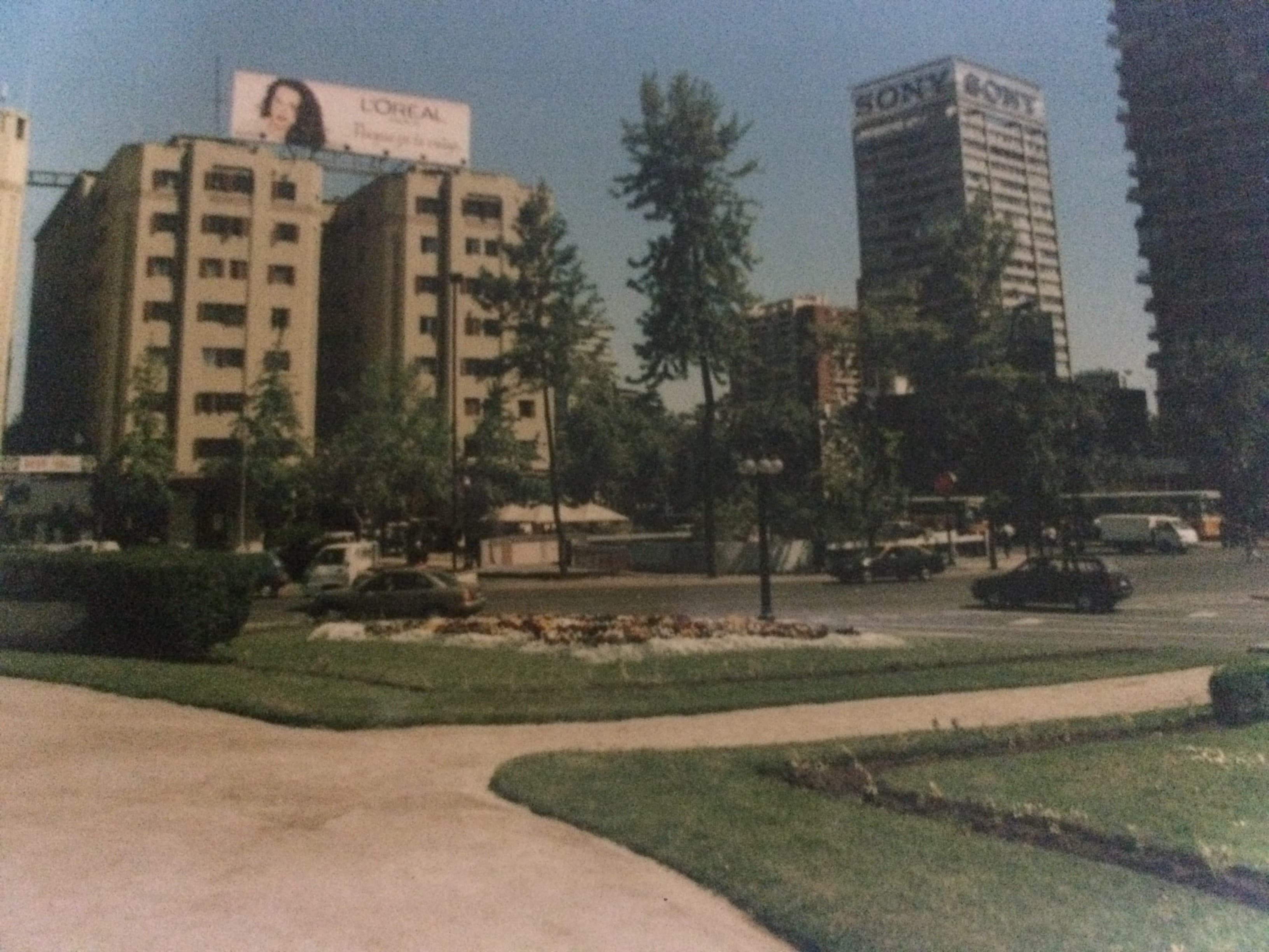 Plaza Baquedano en 1997
