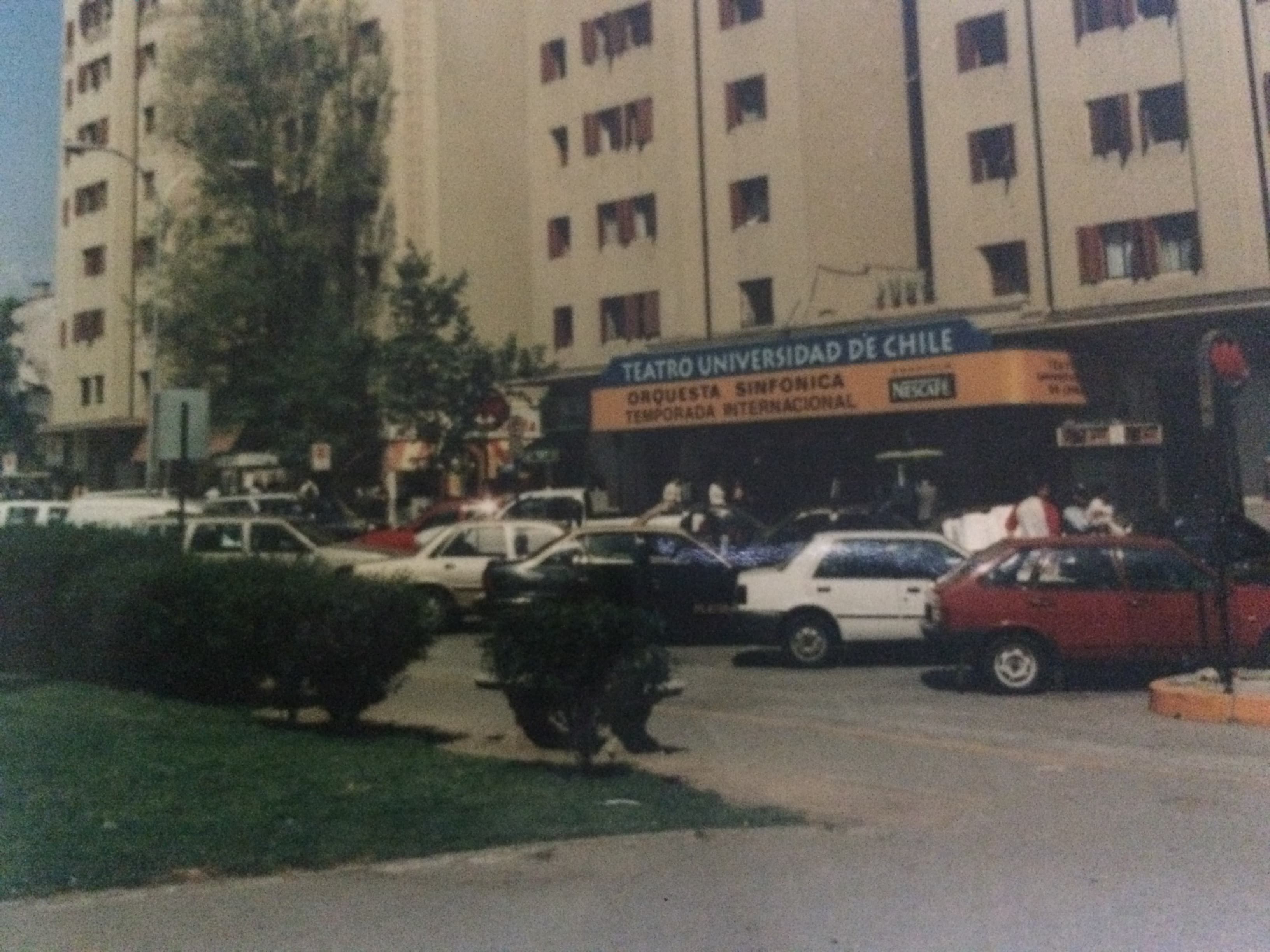 Teatro Universidad de Chile en 1997