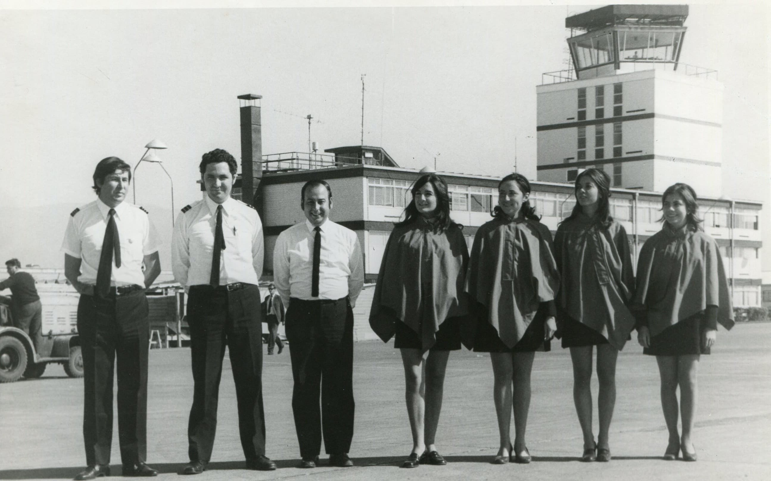 Aeropuerto Pudahuel en 1969