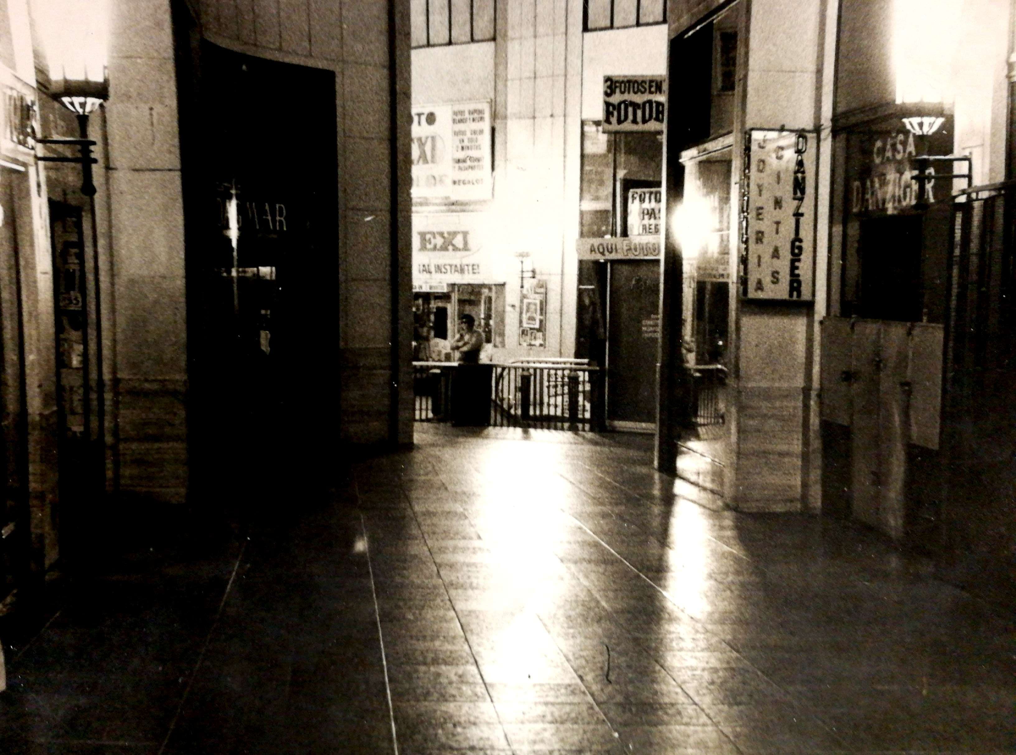 Pasaje Matte Centro de Santiago en 1981