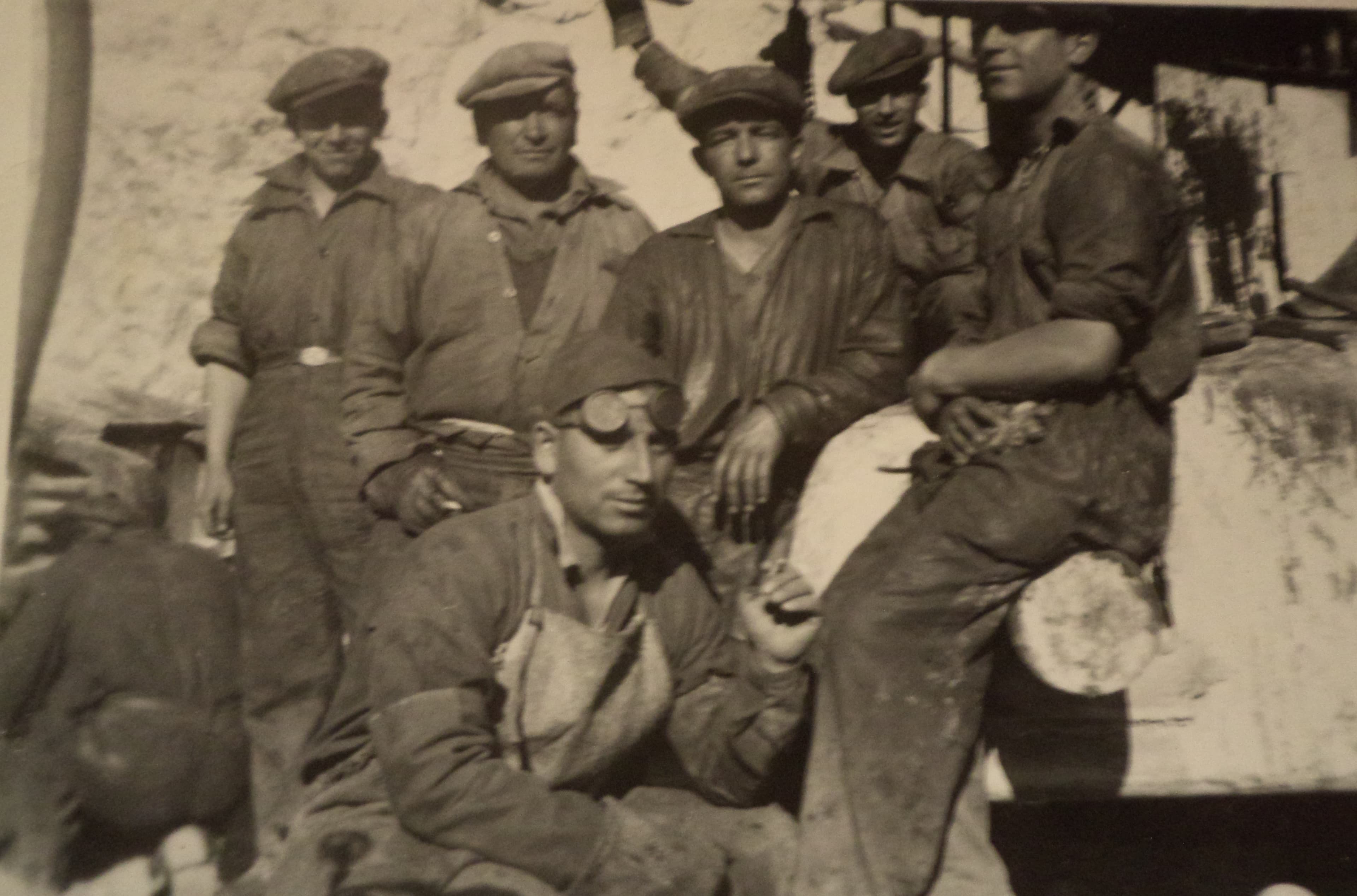 Trabajadores de Chuquicamata en 1930