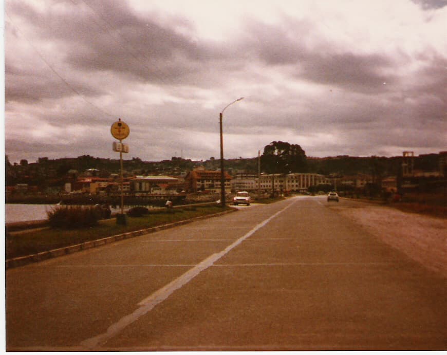 Vista de Puerto Montt en 1983