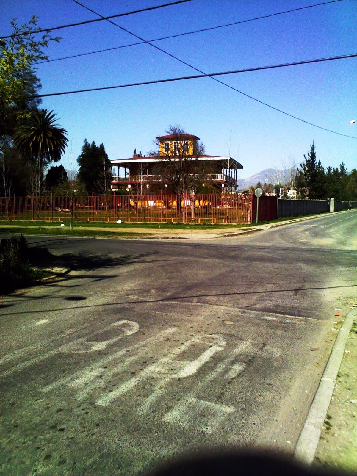 Casona del presidente Anibal Pinto en 1990