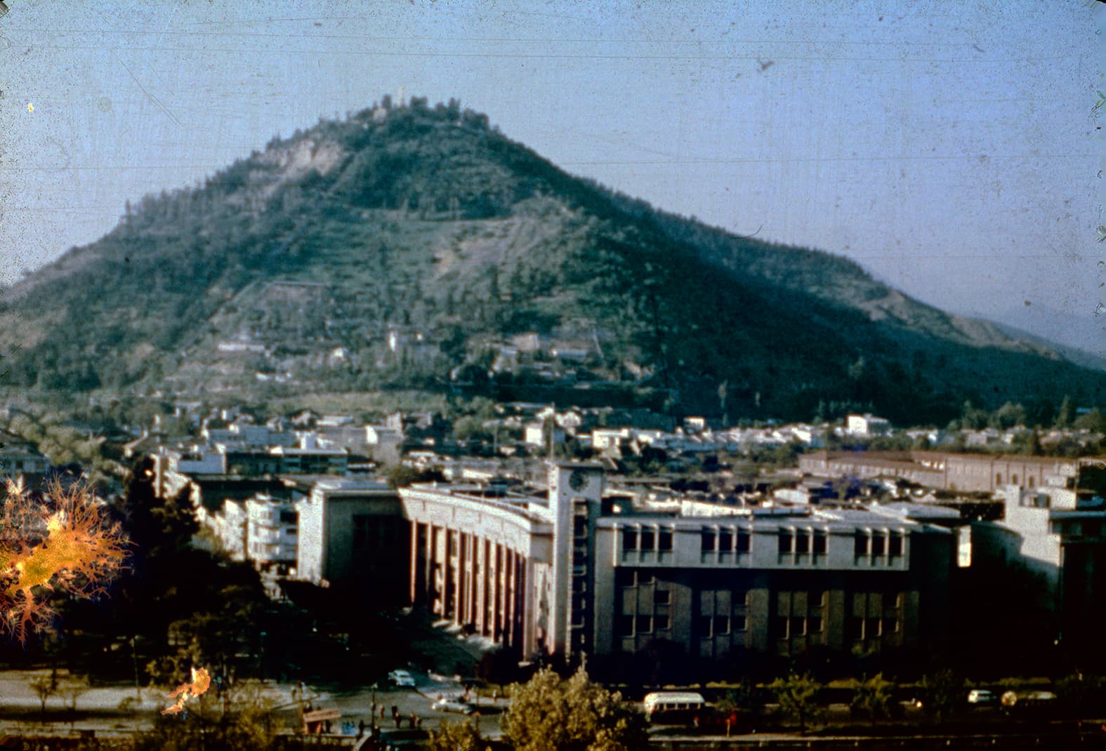 Cerro San Cristóbal en los años 60s