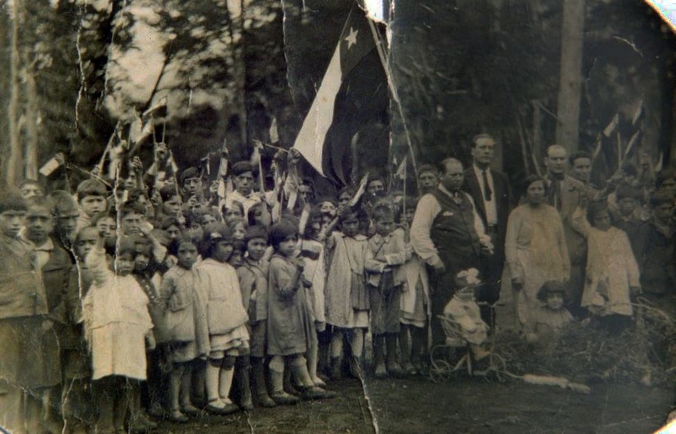 Escuela El Límite, Futaleufú en 1920