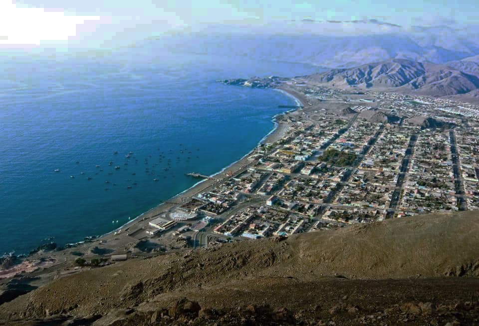 Panorámica de Taltal en 1980
