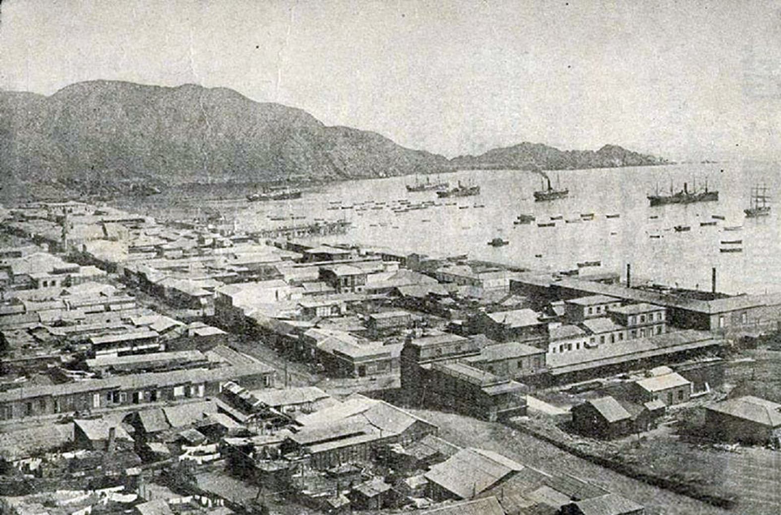 Puerto Salitrero de Taltal en 1930