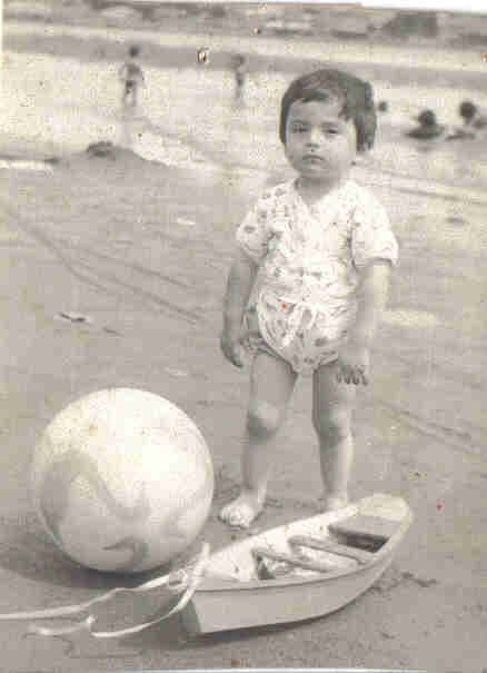 Playa de Niebla en 1975