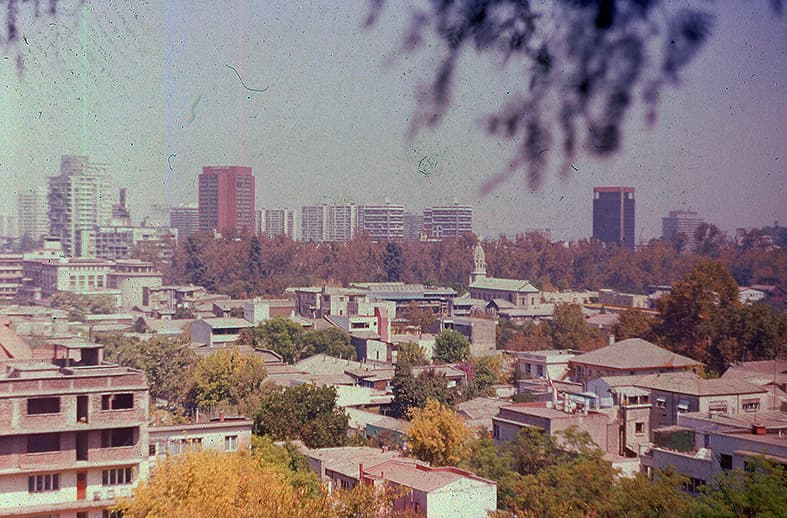 Vista al Barrio Bellavista en 1989