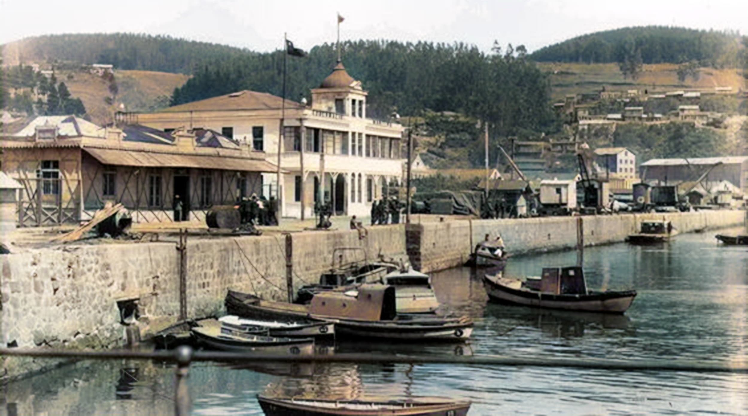 Talcahuano en 1945
