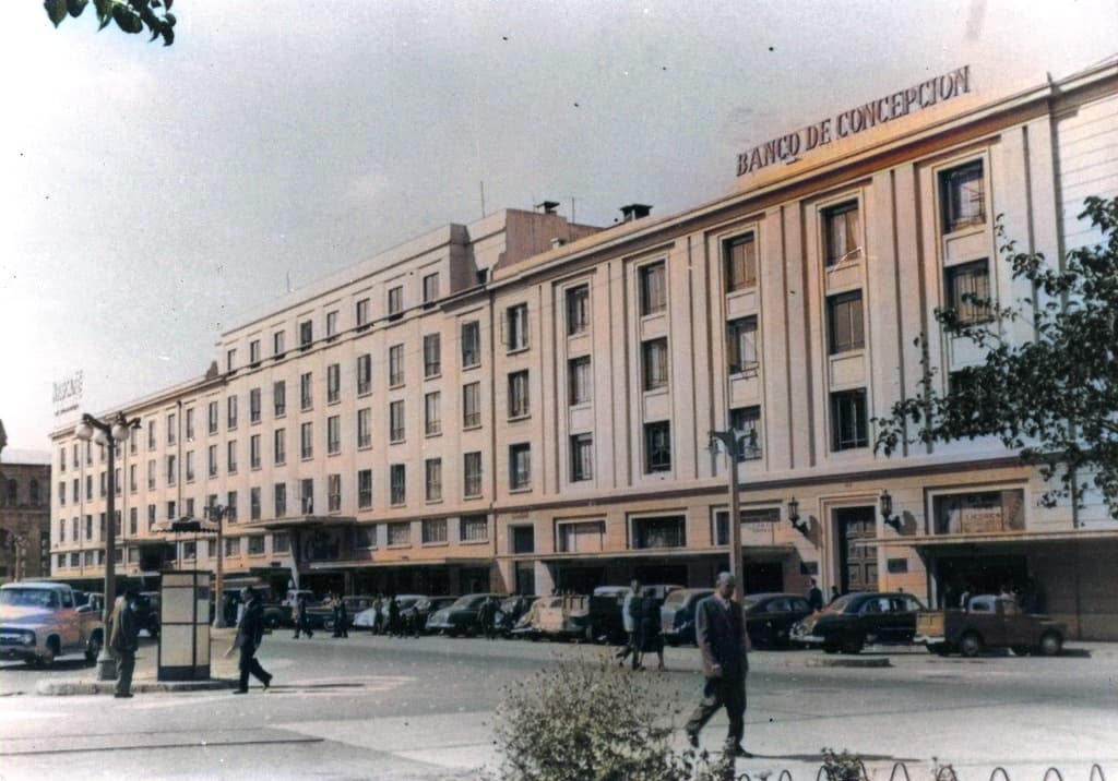 Banco de Concepción en 1950