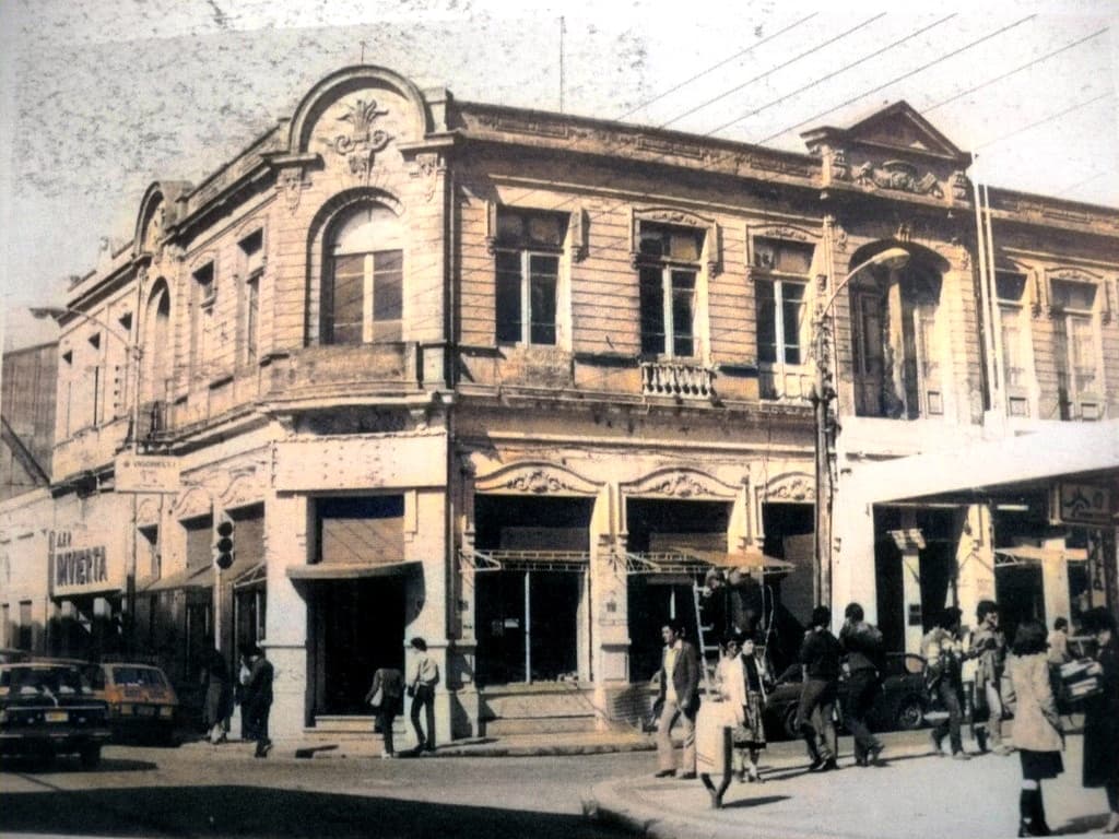 Edificio Manuel Bulnes de Talcahuano en 1980
