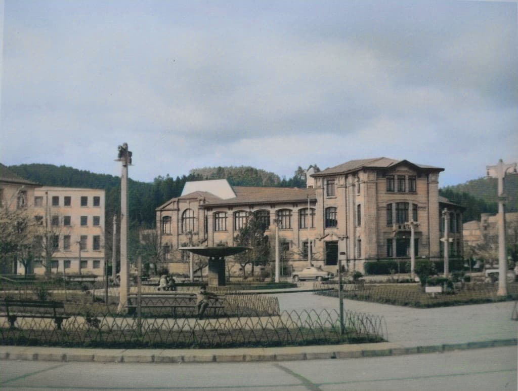 Plaza Perú de Concepción en 1930