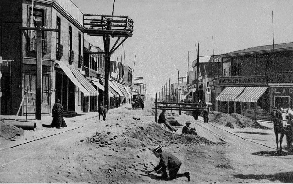 Antofagasta, calle Angamos. Circa. 1910