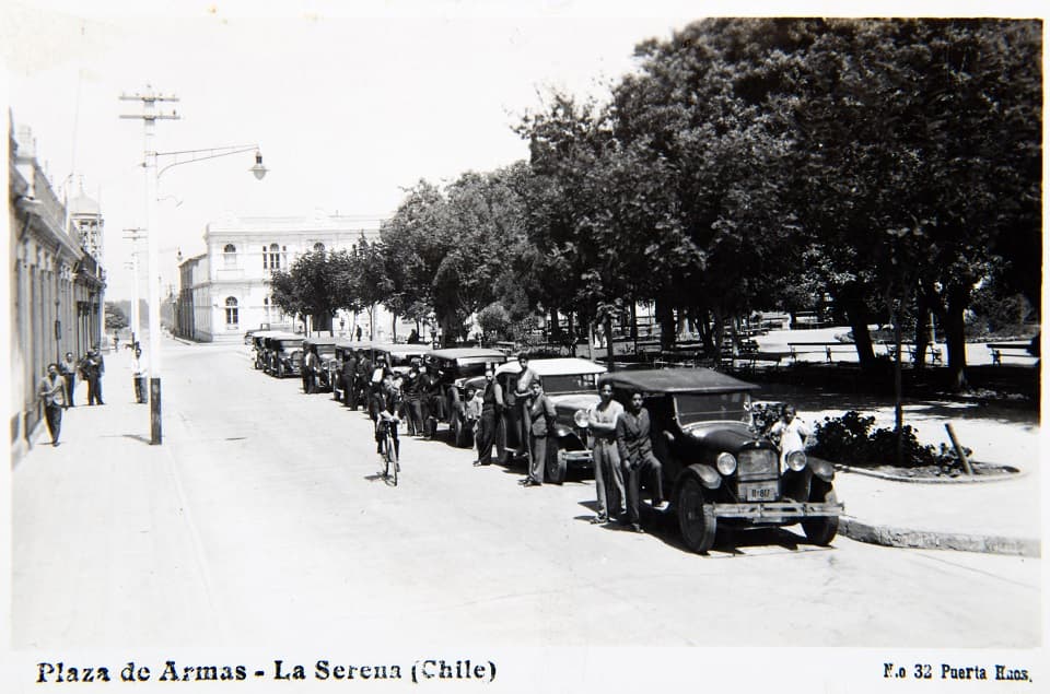 Plaza de Armas de La Serena, circa. 1925