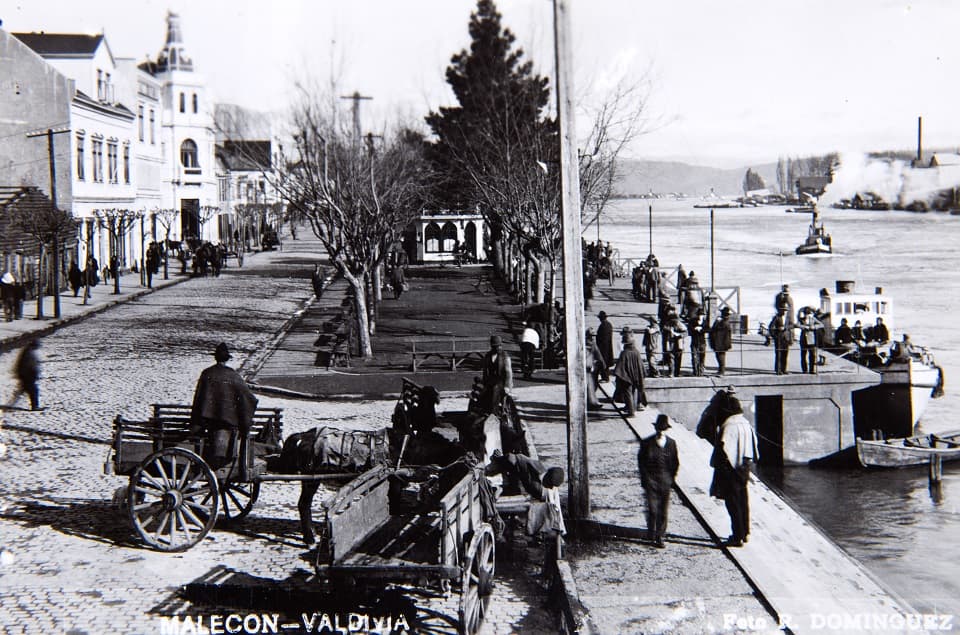 Malecón de Valdivia ca. 1930