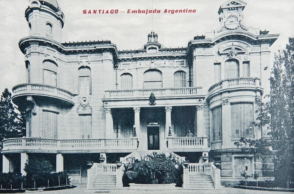 Embajada Argentina en Santiago ca. 1915