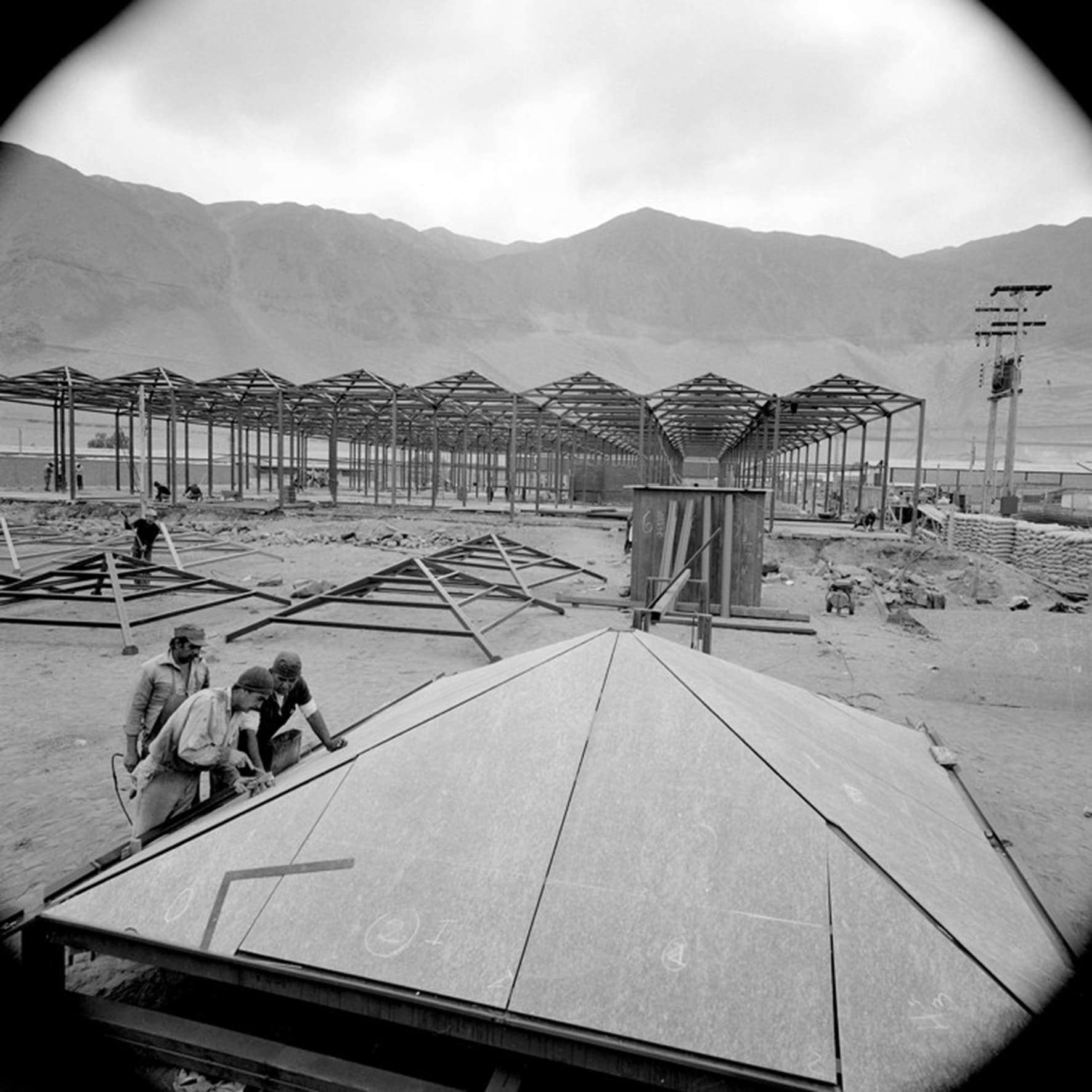 Construcción de la Zona Franca de Iquique, 1979