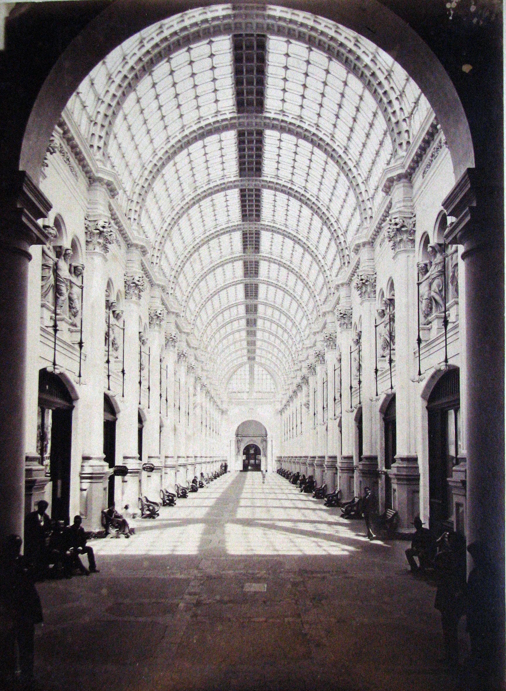 Galería San Carlos en 1900