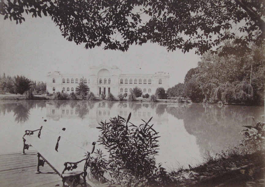 Santiago, Laguna de La Quinta Normal en 1890