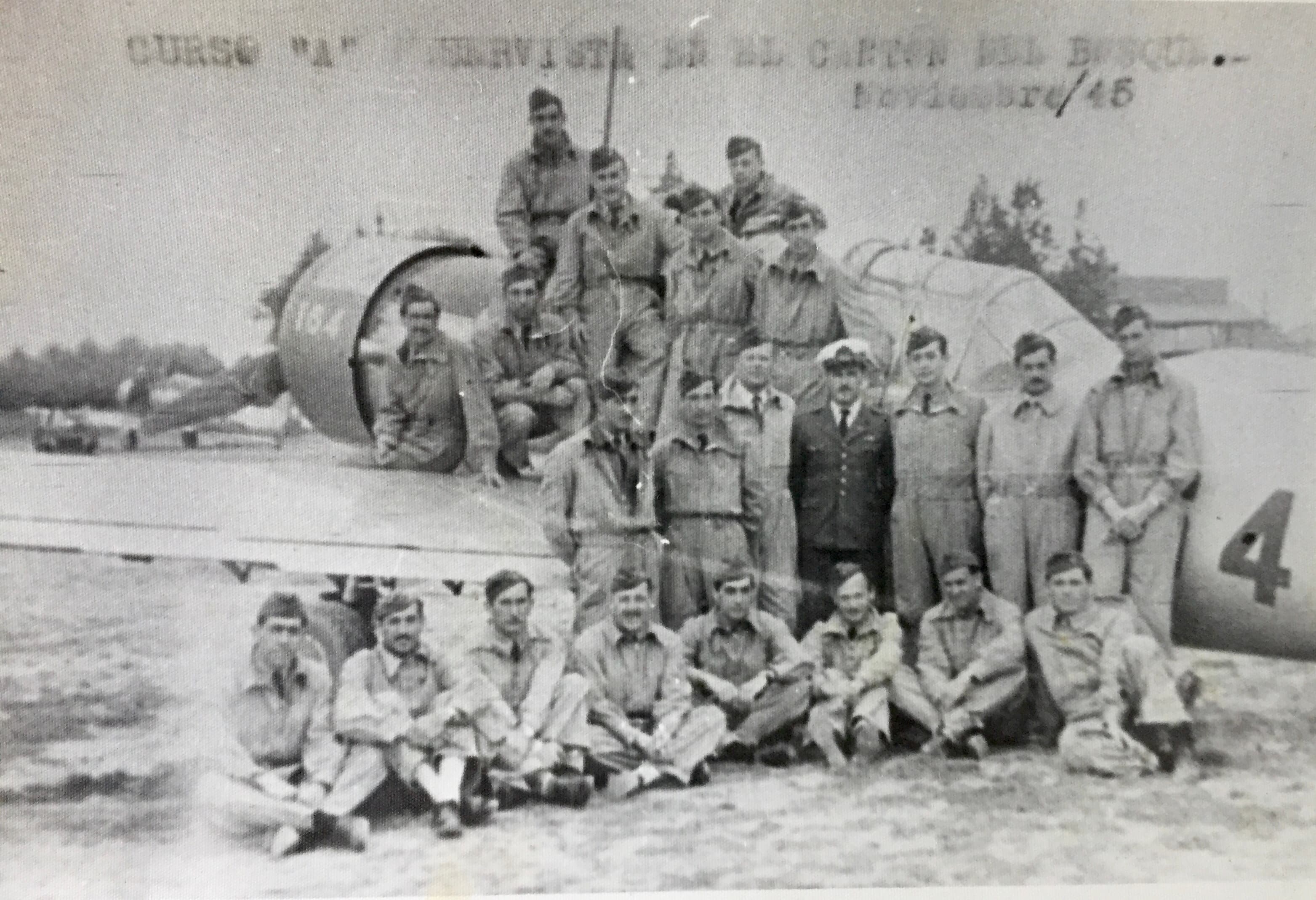 Base Aérea El Bosque en 1945