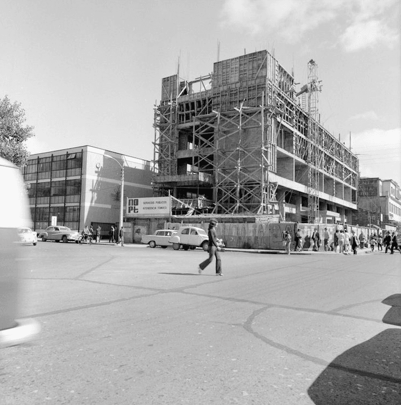 Construcción de la intendencia de La Araucanía en 1972
