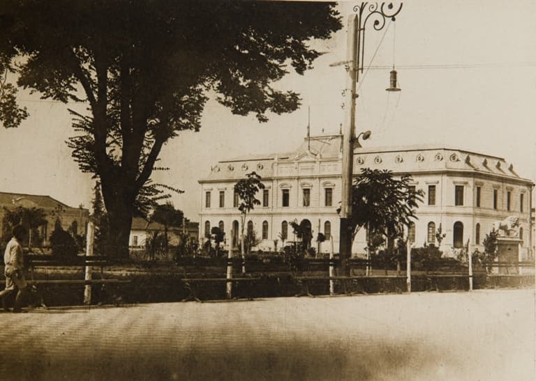Plaza de Linares en 1925