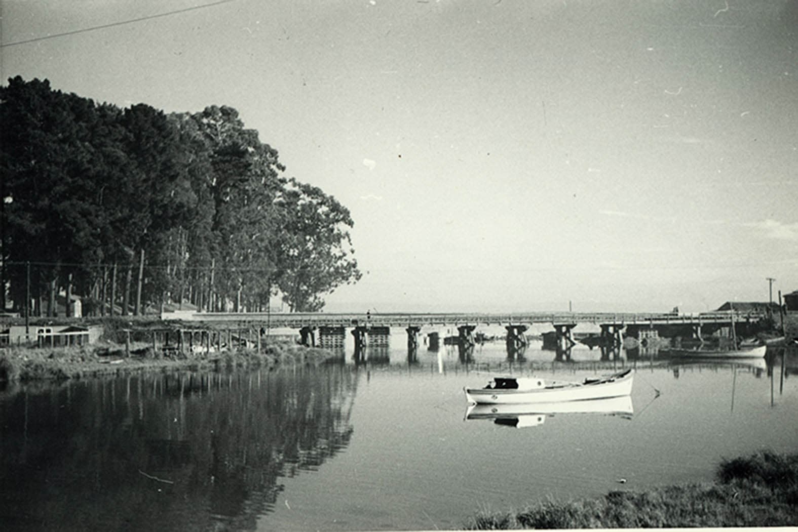 Río Laraquete en 1964