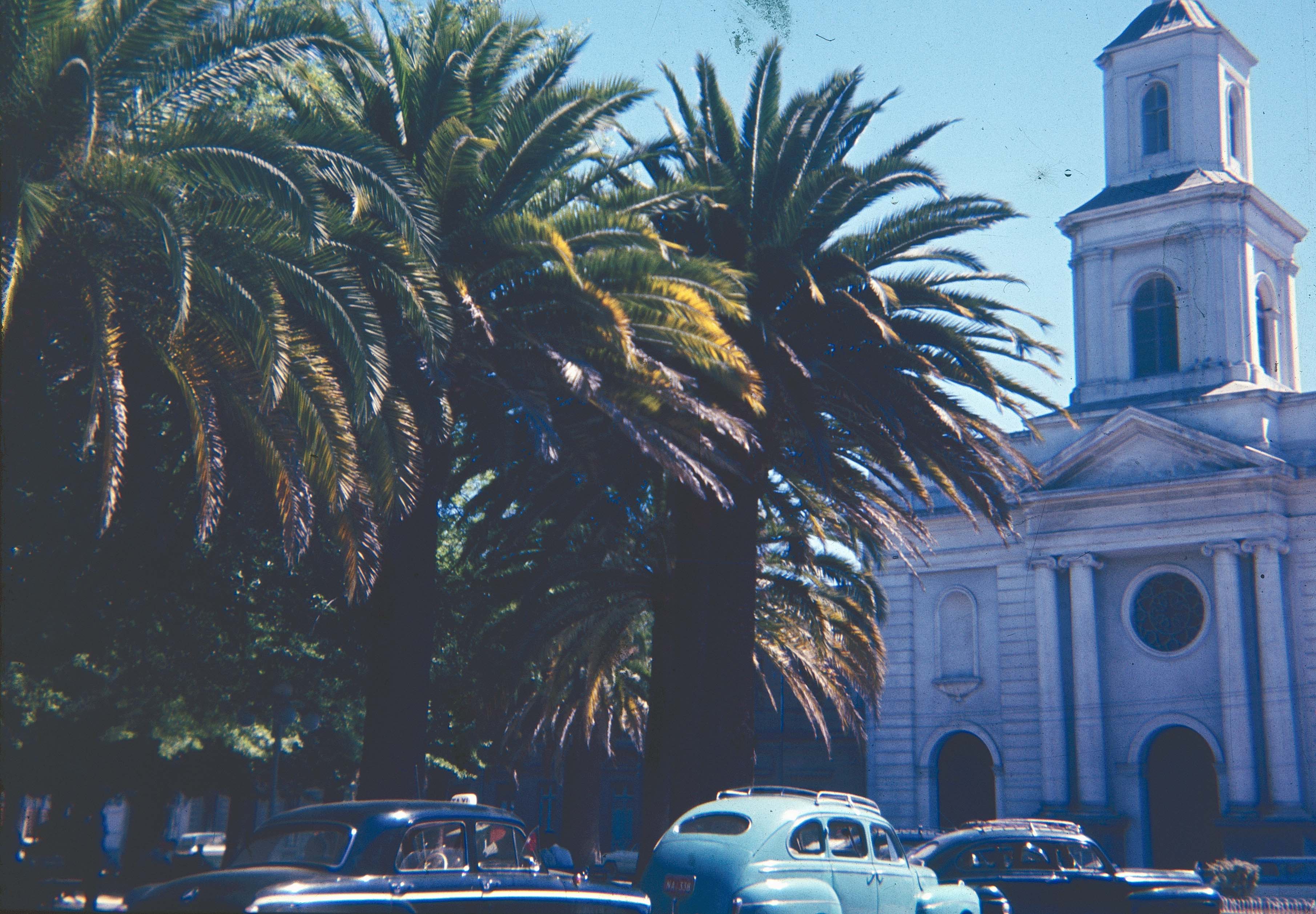 Iglesia Matriz de Curicó en los 60