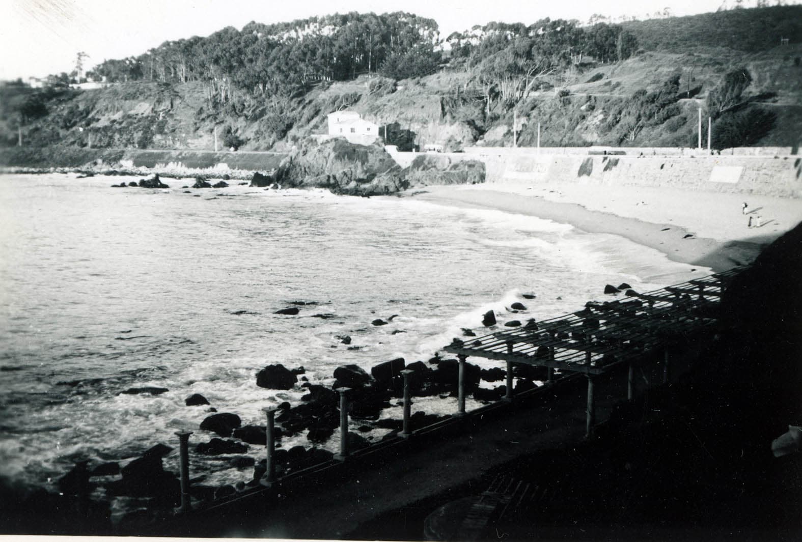 Playa Las Salinas en 1948