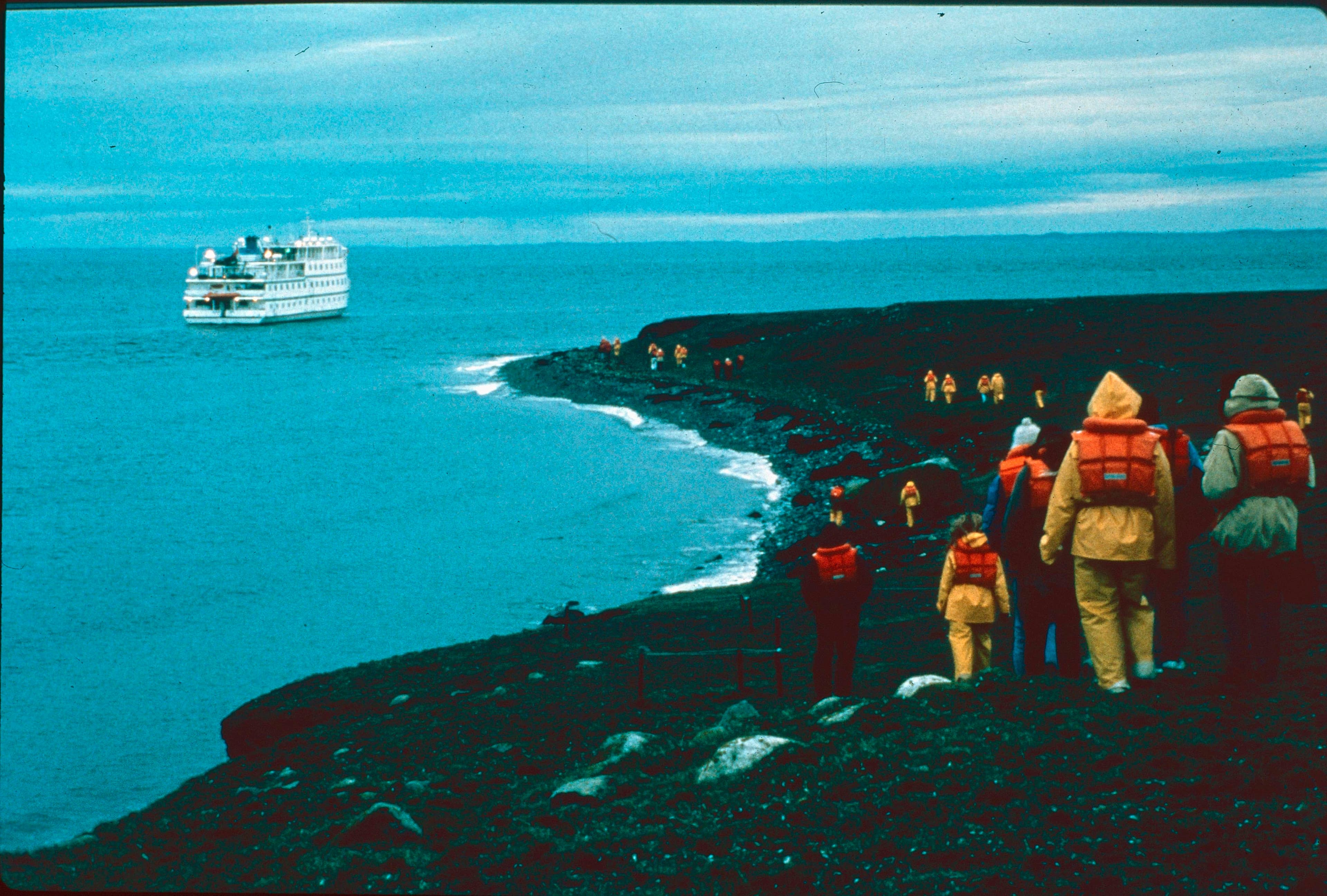Crucero en el extremo Sur de Chile en los 90s