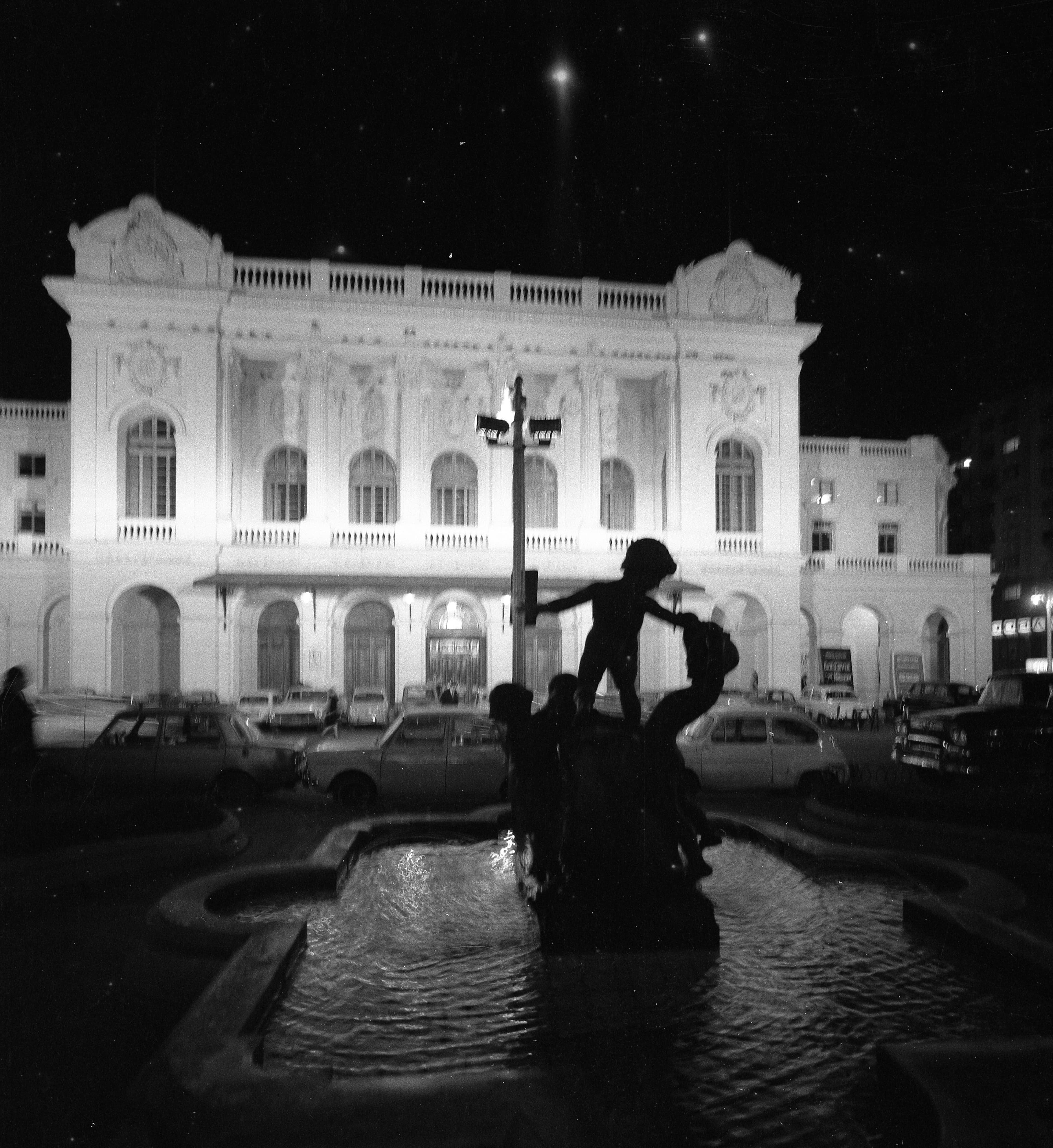 Teatro Municipal de Santiago en 1968